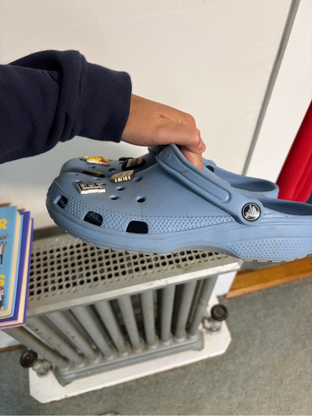 Powder Blue Crocs - Picture 4 of 6